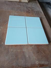 PIASTRELLE AZZURRO LUCIDO 11.5X11.5