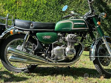 HONDA CB 350 FOUR – STORICA 4 CILINDRI - VERDE