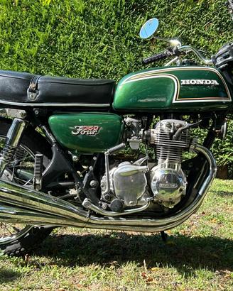 HONDA CB 350 FOUR – STORICA 4 CILINDRI - VERDE