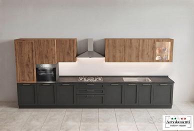 CUCINA LINEARE  MODERNA CUCINE NUOVE SU MISURA