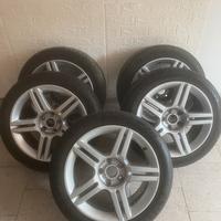 5 ruote 235/45/17 originali Audi