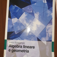 Algebra lineare e geometria Zanichelli