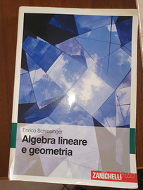 Algebra lineare e geometria Zanichelli