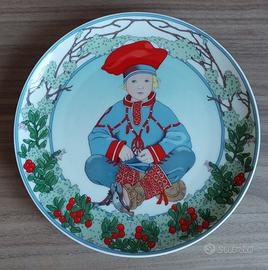 piatto UNICEF bambini del mondo n° 7 diametro 20