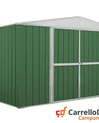 Box in lamiera di Acciaio 360x260cm 9mq verde