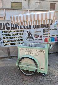 Carretto gelati a spinta