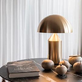 Lampada Oluce Atollo 239 - Oro satinato