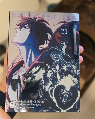 Solo Leveling 21 - Anime Variant Cover 