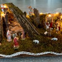 Presepe fatto a mano