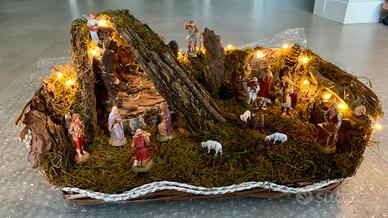 Presepe fatto a mano