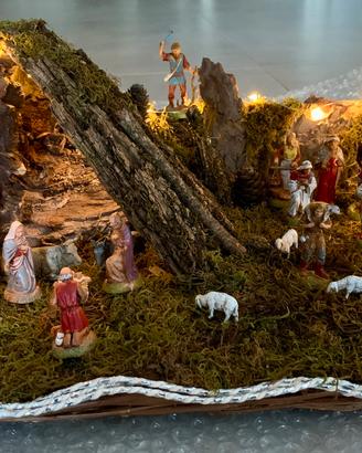Presepe fatto a mano
