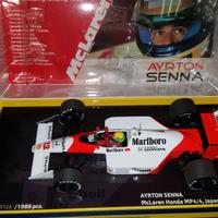 McLAREN HONDA MP4/4 A. SENNA WORLD CHAMPION 1988