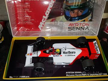 McLAREN HONDA MP4/4 A. SENNA WORLD CHAMPION 1988