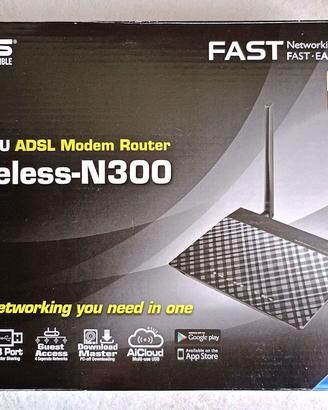 Modem Router Asus Adsl modello DSL-14Nu