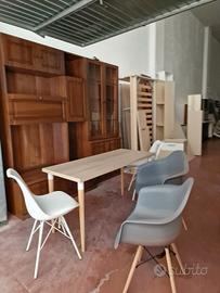 4 sedie/ Poltrone come nuove, di design, comode e 