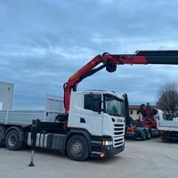 Scania G450 Gru + Ribaltabile