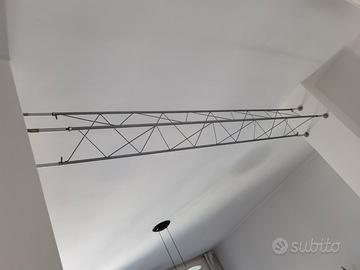 Traliccio d'arredo, in alluminio per faretti