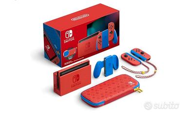 Nintendo switch  mario blu e red