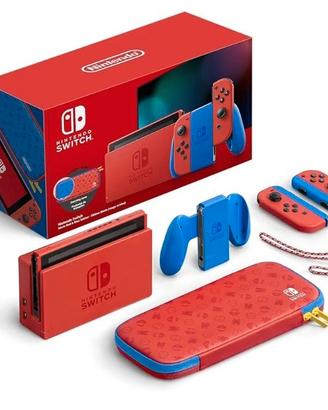 Nintendo switch  mario blu e red