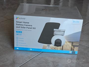 Ezviz EB8 4G Kit Telecamera 2K + Pannello Solare