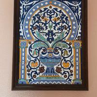 Quadri con Maioliche dipinte a mano