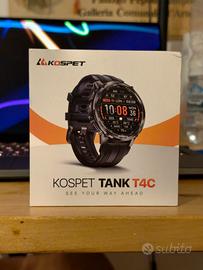 KOSPET Tank T4C Smartwatch con GPS, Rugged Watch