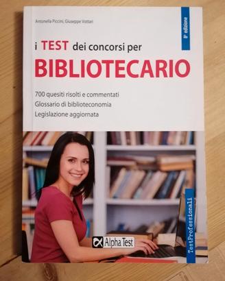 Libro test concorsi per bibliotecario