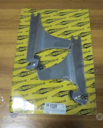 Piastre sissy bar a sgancio rapido per Harley
