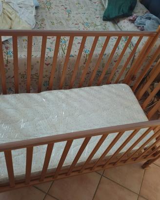 Lettino con sbarre Pali