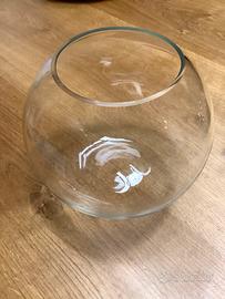 Boccia in vetro trasparente