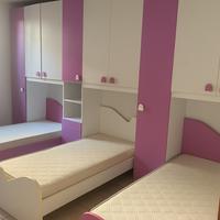 camera da letto con tre ponti