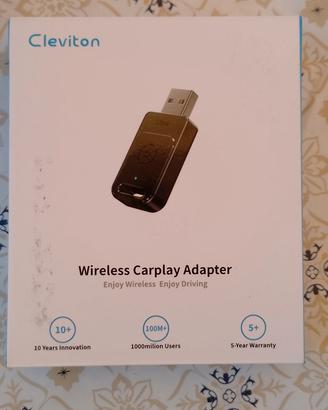 Adattatore Wireless CarPlay Cleviton Ultra - NUOVO