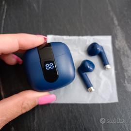 Auricolari wireless colore blu