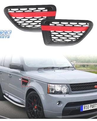 PRESE D'ARIA LATERALI RANGE ROVER SPORT 10-13 NERO