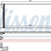 Condensatore Clima Opel Mokka - Trax 95026337