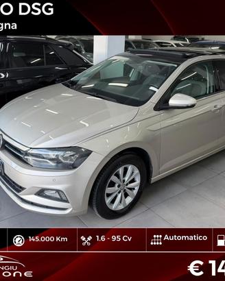 VW Polo 1.6 TDI 95 CV DSG TETTO FINANZIABILE