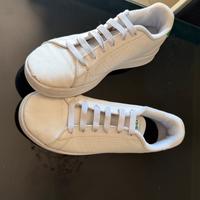 Scarpe Adidas bianche stringhe elastiche