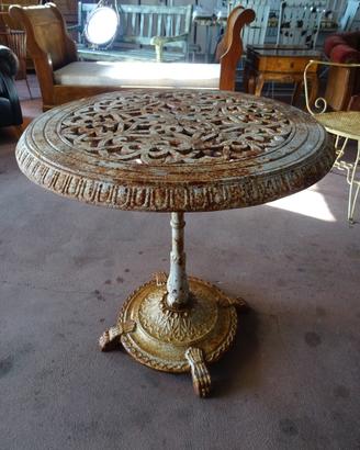 Tavolo in ghisa Francese originale