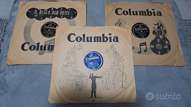 3 dischi 78 giri - 4 Rusteghi - Giulietta e Romeo