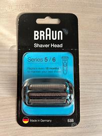 Testina ricambio rasoio Braun S5/S6 nuova