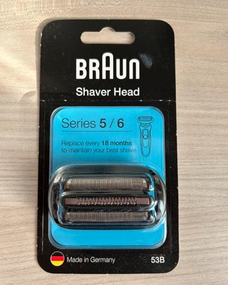 Testina ricambio rasoio Braun S5/S6 nuova
