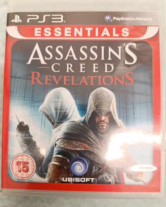 Assassin's Creed 3 revelation ps3