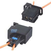 CONNETTORE IN FIBRA OTTICA FIBERLOOP FEMMINA E MAS