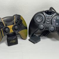 2 Controller PS2 Guillemot e Konami PES