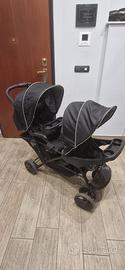 Passeggino doppio gemellare Graco