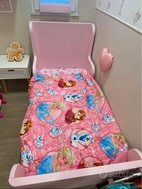 Letto ikea con materasso singolo