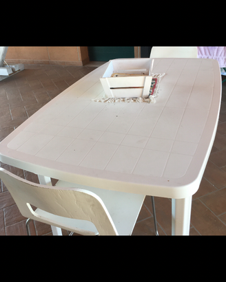 Tavolo plastica