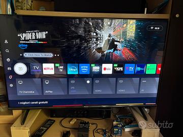 TV Hisense 43” QLED 4K