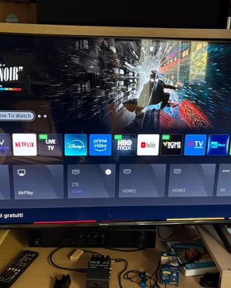 TV Hisense 43” QLED 4K