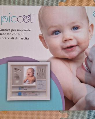 cornice per impronte neonato
